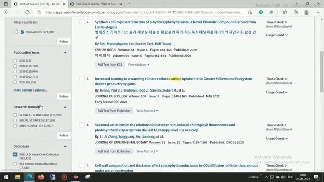 Web Of Science : Beginner To Advanced Search Technique