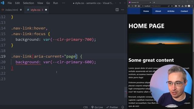 How to write Semantic CSS смотреть онлайн
