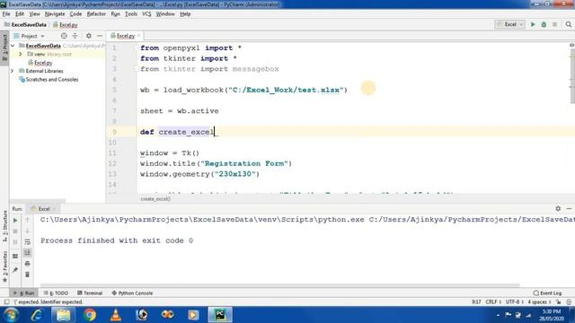 openpyxl in python Insert data into excel Part 4 смотреть онлайн