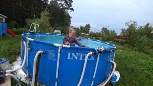 ВЛОГ Ураган в Москве | Последствия грозы | Приколы в бассейне 30.06.2017