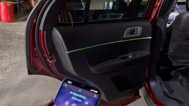 Установка LED-подсветки в салон Ford Explorer.Тюнинг 444. смотреть онлайн
