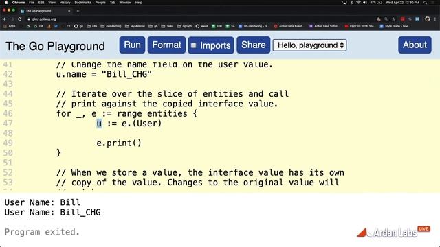 Go Syntax - Type Assertions смотреть онлайн