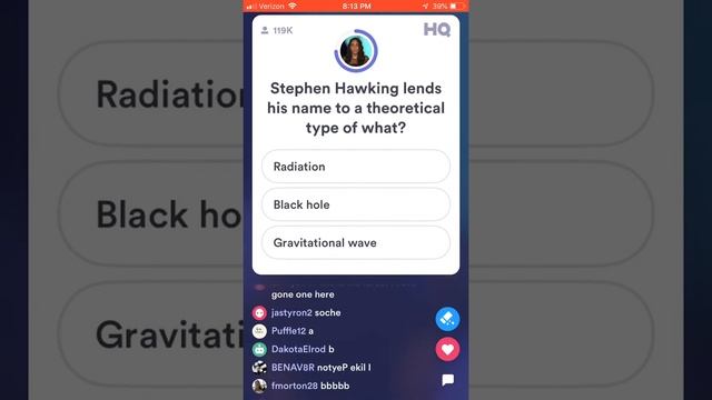 Hq trivia 3/23/19 смотреть онлайн