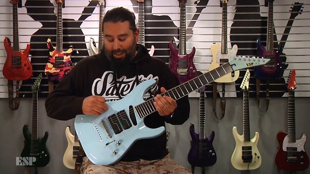 ESP Guitars: Stef's Customs - Blue Skies (Ep 10) смотреть онлайн