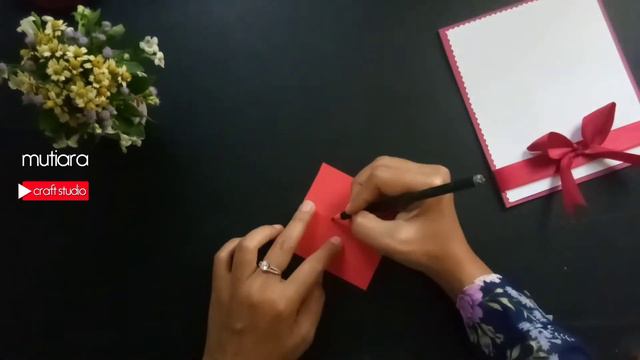 Cara Membuat Kartu Ucapan Happy Anniversary Simple Dan Cantik || DIY GIFT CARD IDEAS смотреть онлайн