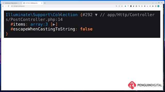 EP 9 - Getting data from the database смотреть онлайн