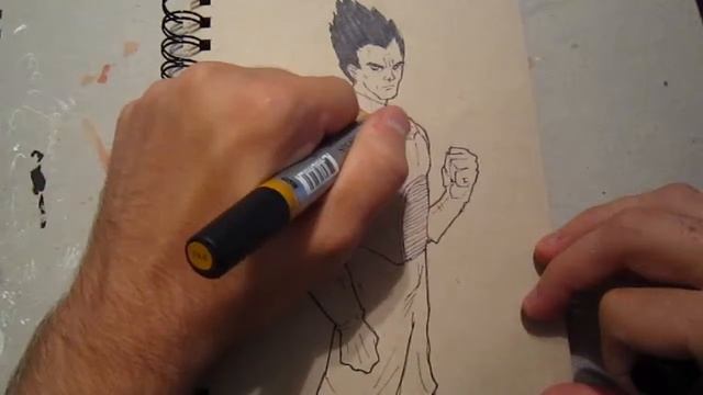 Sketch 22 Dragonball Z Vegeta смотреть онлайн