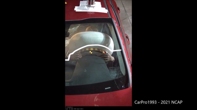 2021 Kia K5 NHTSA Full-Overlap Frontal Crash Test