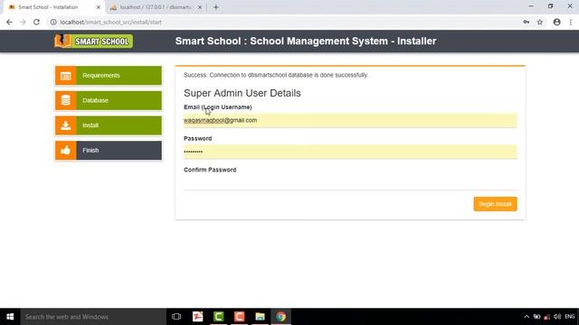 How to install Smart School Management System on local server смотреть онлайн
