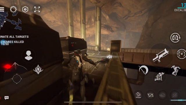 WarFrame Mobile Gameplay. смотреть онлайн