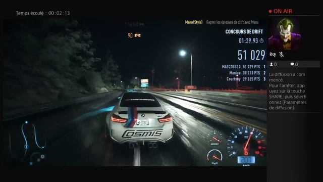 [FR] Need For Speed LIVE PS4 Pro 1080p 60 FPS смотреть онлайн