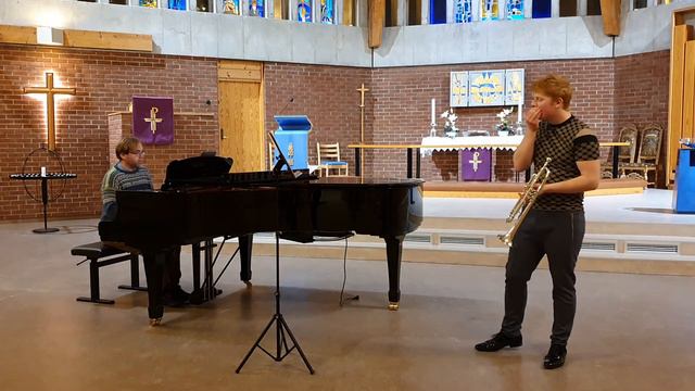 Concert Piece no.1. Vassily Brandt. Trompet: Frederik Engelsen. Flygel: Tor Erik S. Pettersen. смотреть онлайн