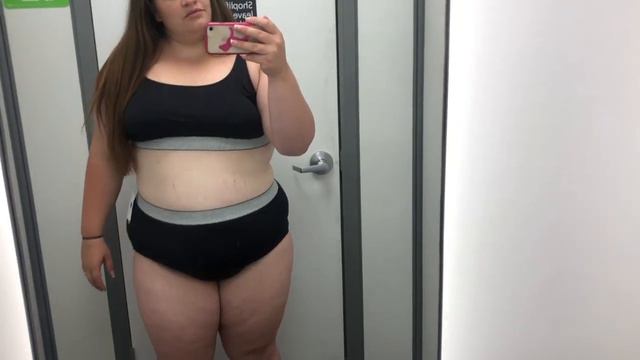 Plus size in the fitting room| 2019 Walmart Swim Suits смотреть онлайн