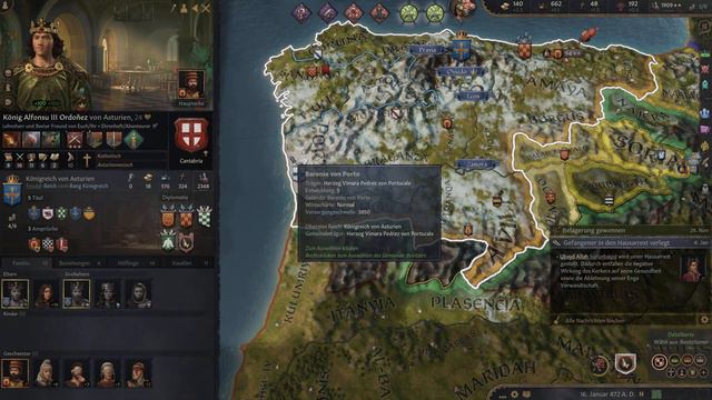 #002 Die Schlacht um Astorga | Lets Play Crusader Kings 3 - Friends and Foes - Dynastie Menéndez смотреть онлайн
