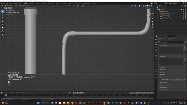 Pipes, Tubes, & Wires | Blender Modeling Tutorial смотреть онлайн