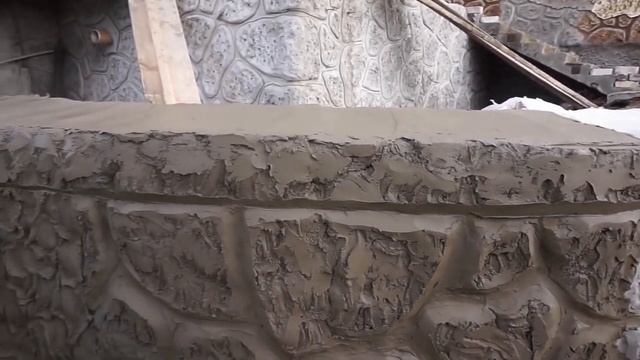 ОФОРМЛЕНИЕ ЦОКОЛЯ ДОМА декоративная штукатурка из арт бетона.ДЕКОРАТИВНЫЙ КАМЕНЬ. смотреть онлайн