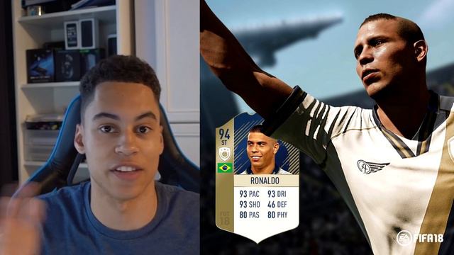 FIFA 18 *OFFICIAL* CARD DESIGN AND 94 ICON RONALDO!!! смотреть онлайн