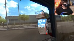 СИМУЛЯТОР ДАЛЬНОБОЙЩИКА С РУЛЕМ В ВИРТУАЛЬНОЙ РЕАЛЬНОСТИ (HTC Vive) ETS 2