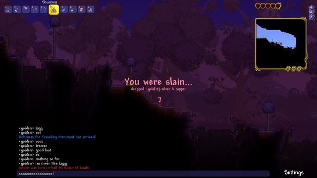 terraria game play (pt one ) the curse of my cave смотреть онлайн