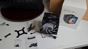 AG620 BK ARGB Unboxing and Wiring Explanation