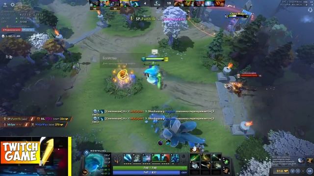 НУН НА МИДОВОМ МОРФЕ В КОМАНДЕ С АЛОХОЙ | DOTA 2 NOONE смотреть онлайн