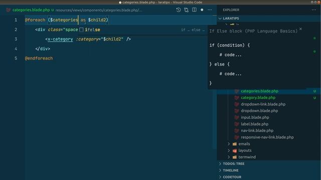 Show Multi Level Categories Using Blade Component смотреть онлайн