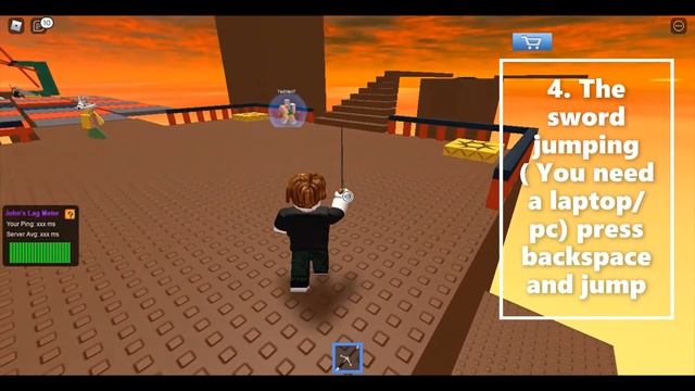 ROBLOX (sword fight on the heights) tips and tricks смотреть онлайн