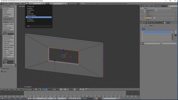 UV Unwrap in Blender - How to Fix the Non-Uniform Error When Unwrapping Objects!