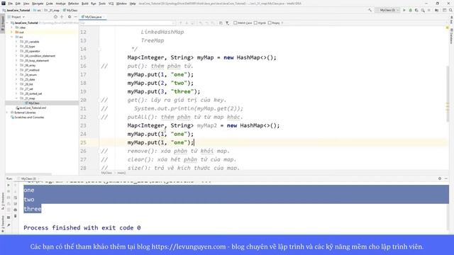 Bài 23: Hướng dẫn sử dụng Map trong Java смотреть онлайн