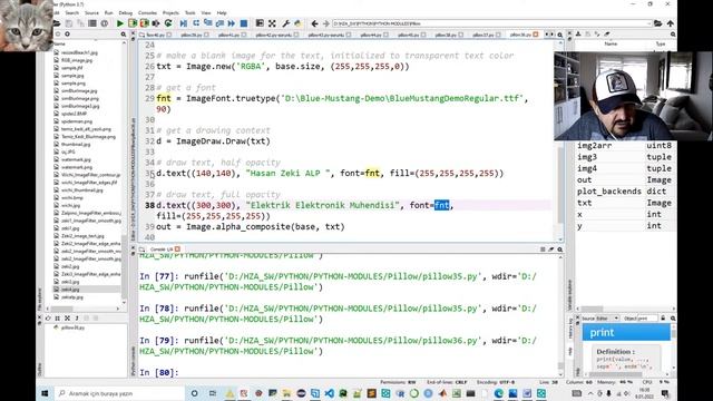 Python Pillow PIL -2 (Python Image Library) Modül Tanıtımı Ders 2 смотреть онлайн