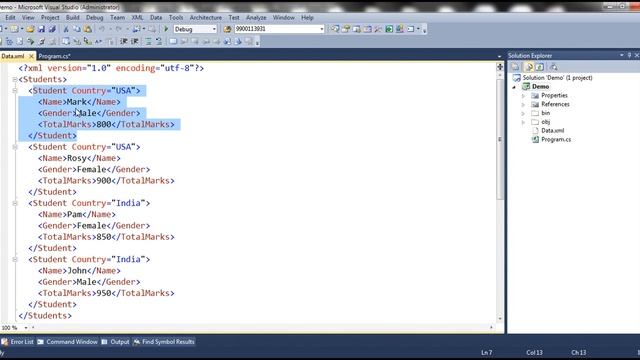Part 5 Transforming XML to CSV using LINQ to XML смотреть онлайн
