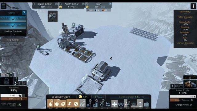Cliff Empire | FINDING THE PERFECT CLIFF | Futuristic City Builder Let's Play Episode 1 смотреть онлайн