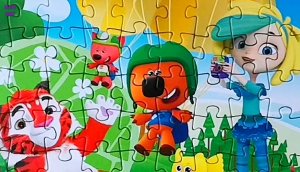 Сказочный патруль - Ми - ми - мишки - Лео и Тиг - Собираем пазлы вместе с MariKMV