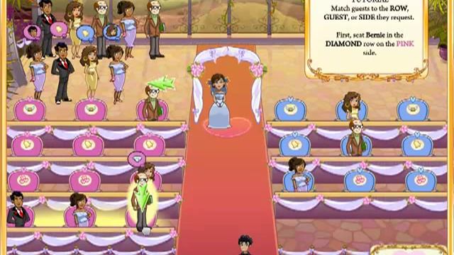 Wedding Dash 4-Ever Level 1.1 ~ 1.3 смотреть онлайн