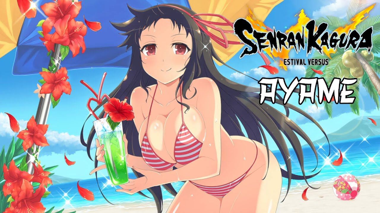 Senran Kagura Estival Versus - Аяме в купальнике (PC) 18+ смотреть онлайн