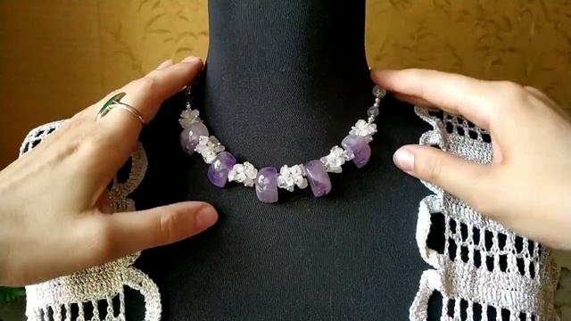 Переделки! Украшения из натуральных камней: Аметист и Розовый Кварц смотреть онлайн