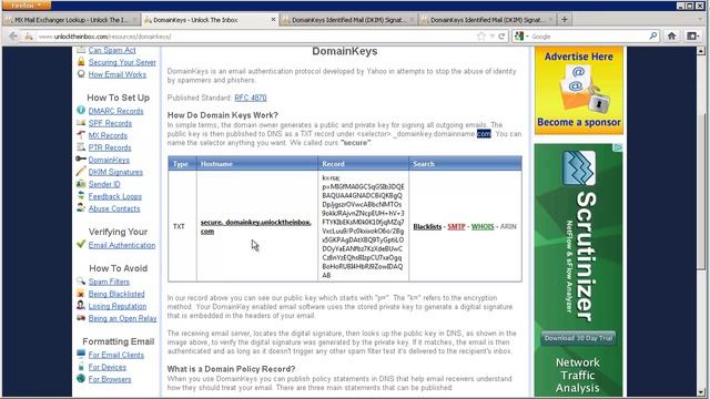 Unlock The Inbox - DNS Lookups - SPF/TXT Records смотреть онлайн