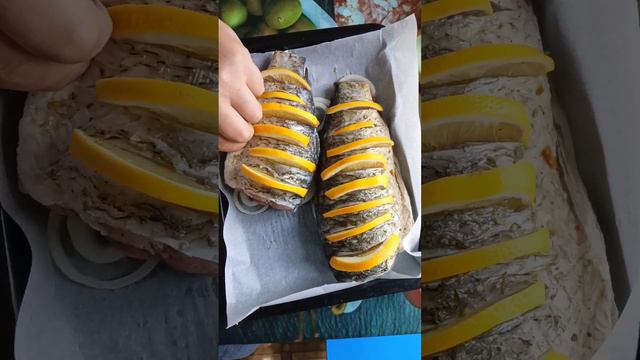 САЗАН запеченный в Духовке с Апельсинами. смотреть онлайн