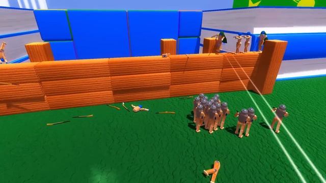 NEW WEAPONS!!! Uber Cannon, New Technology & Upgrades vs Forts! (Wooden Battles Gameplay) смотреть онлайн