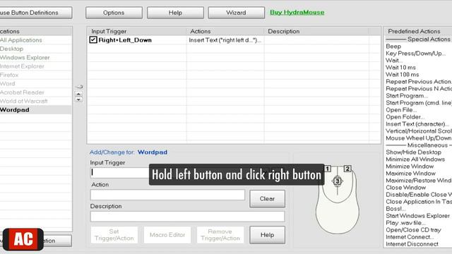 HydraMouse - Mouse Chording on Windows смотреть онлайн