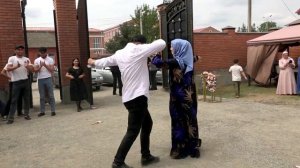 Ловзар. Чеченская свадьба в селе - 2023.