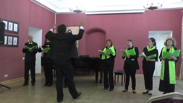 14 Даргомыжский, неизв. автор.  По волнам спокойным. Voci di ricci