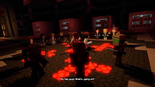 Minecraft Story Mode Season 2 ABOVE AND BEYOND смотреть онлайн