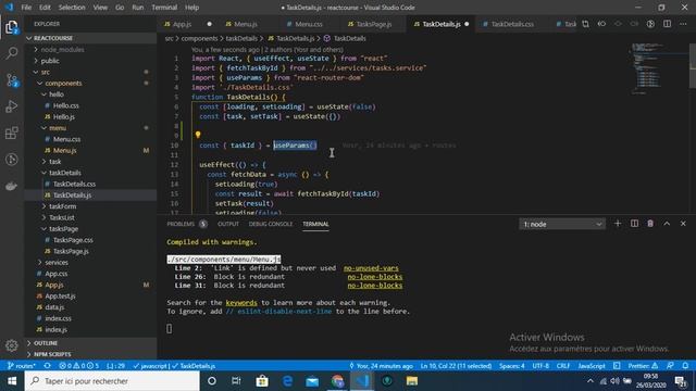 React Routes - Partie 6 смотреть онлайн