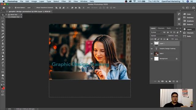Create a Promotional Image for your Facebook Post смотреть онлайн