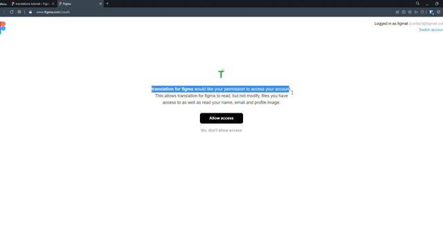 Enable featured access in the Translations for figma plugin [OUTDATED] смотреть онлайн