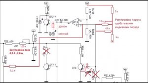 Переделка зарядного HITACHI  UC18YG для зарядки литиевых аккумуляторов