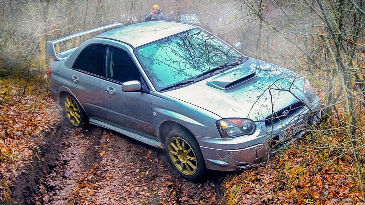 СЛЕЗЫ SUBARU / Кто заедет дальше? AUDI , SUBARU WRX STI или МИНИ ГЕЛИК смотреть онлайн