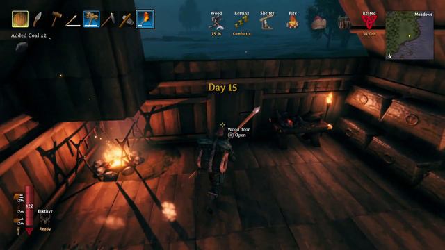 A shark ate me! Warrior armor? | Valheim with mods - 03 смотреть онлайн