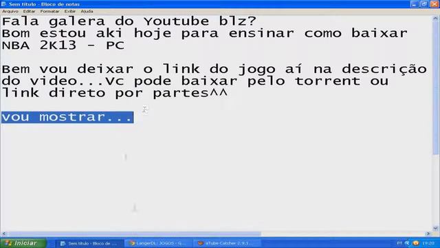 Como baixar NBA 2K13 - PC смотреть онлайн